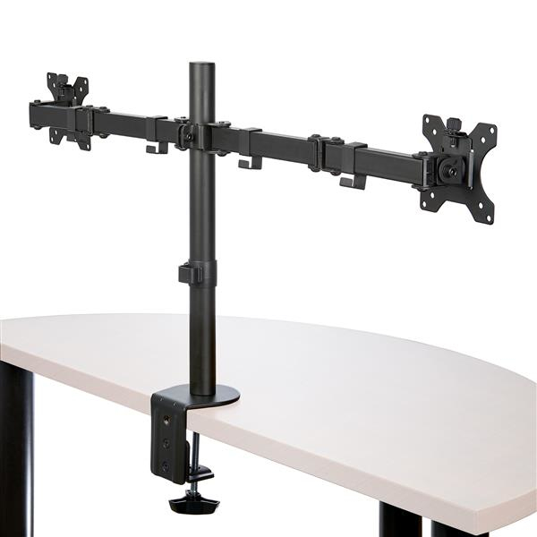StarTech.com Bras pour cran PC  double affichage en aluminium - Articul