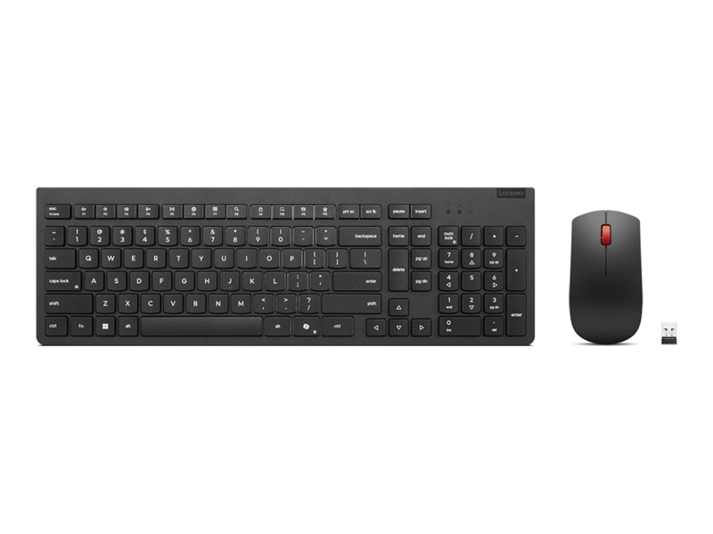 Lenovo 4X31R64453 teclado Rat�n incluido Oficina RF inal�mbrico Ingl�s de EE. UU. Negro
