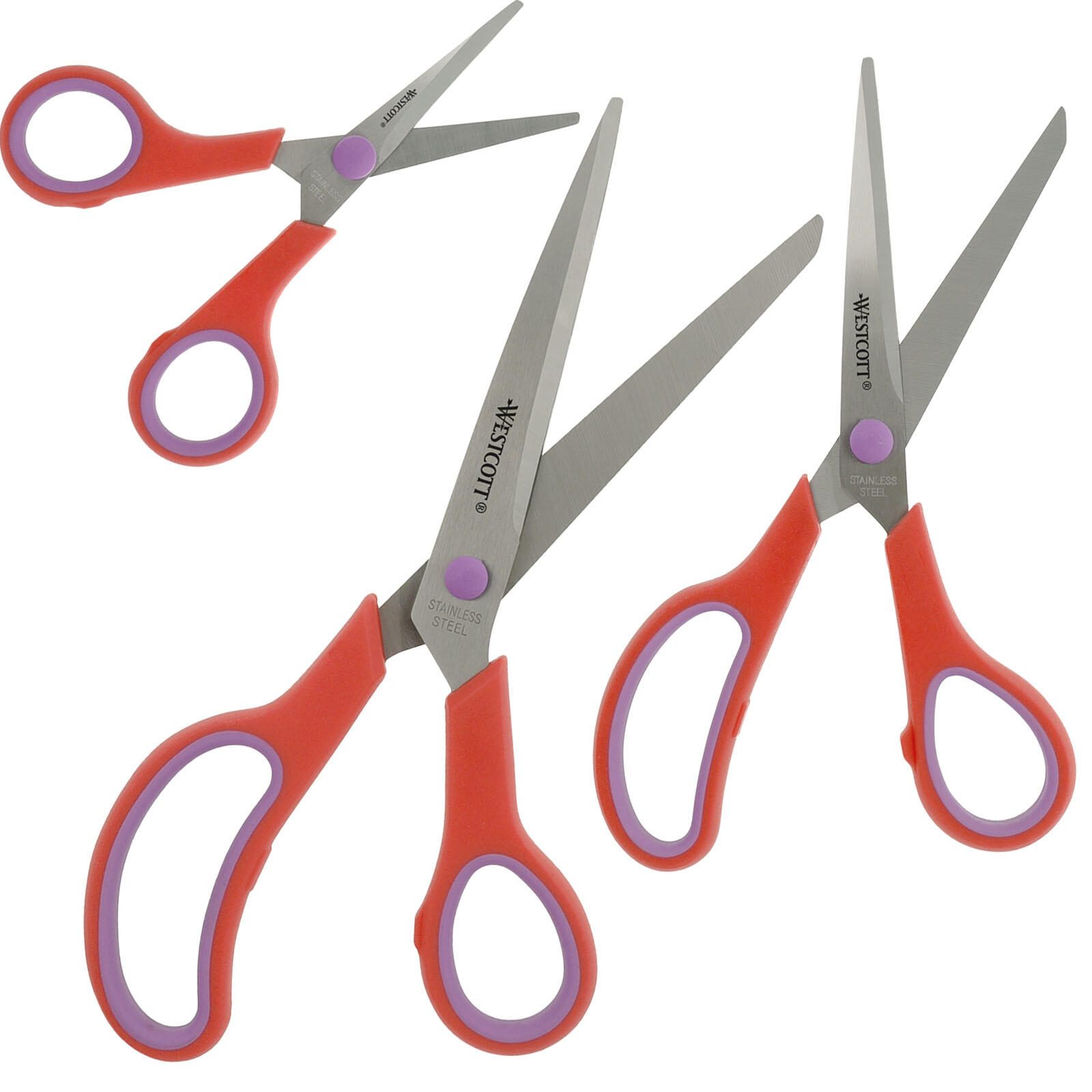 Westcott Papierscheren-Set Easy Grip