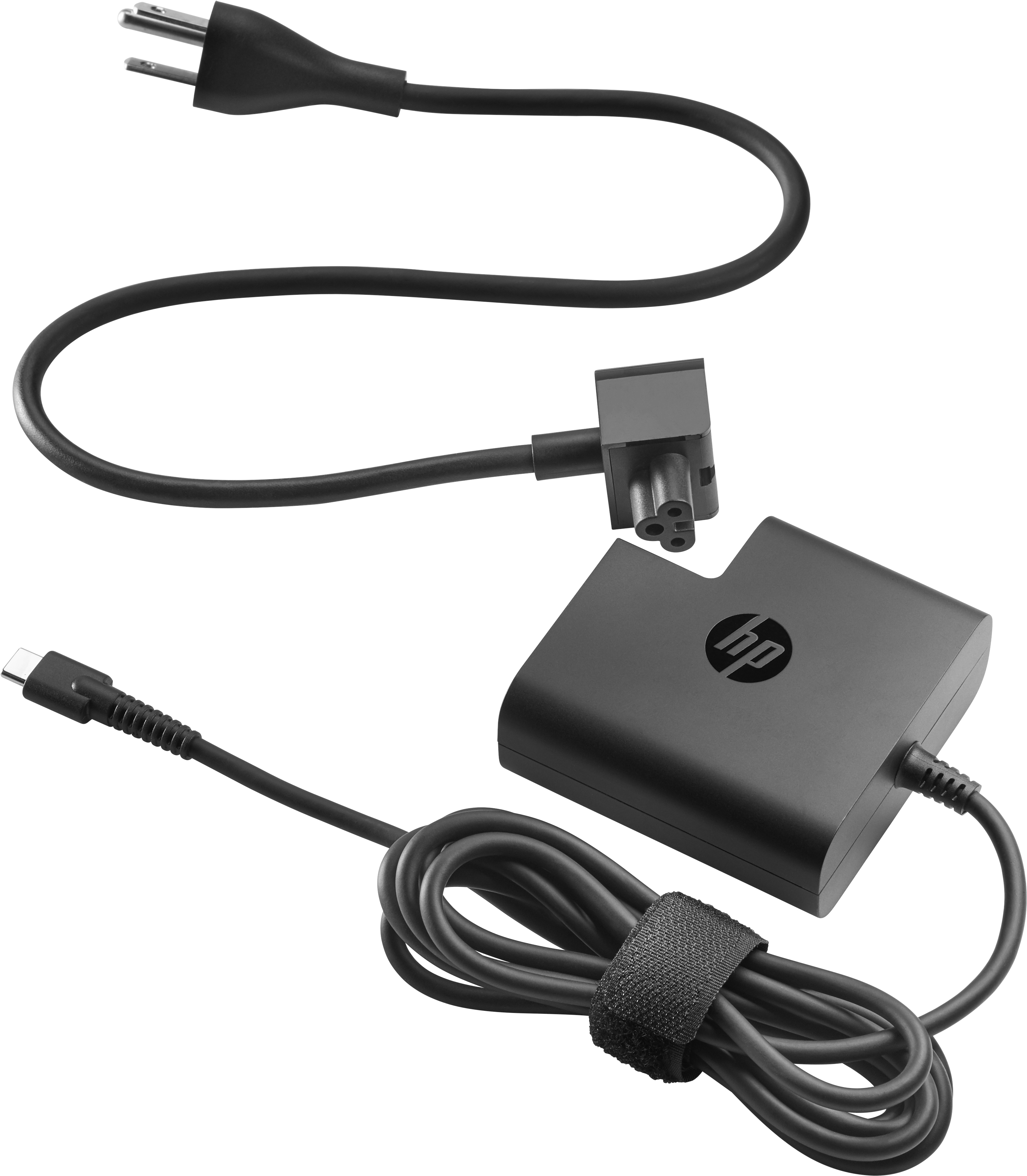 HP 4WG11AV adaptador e inversor de corriente Interior 65 W Negro