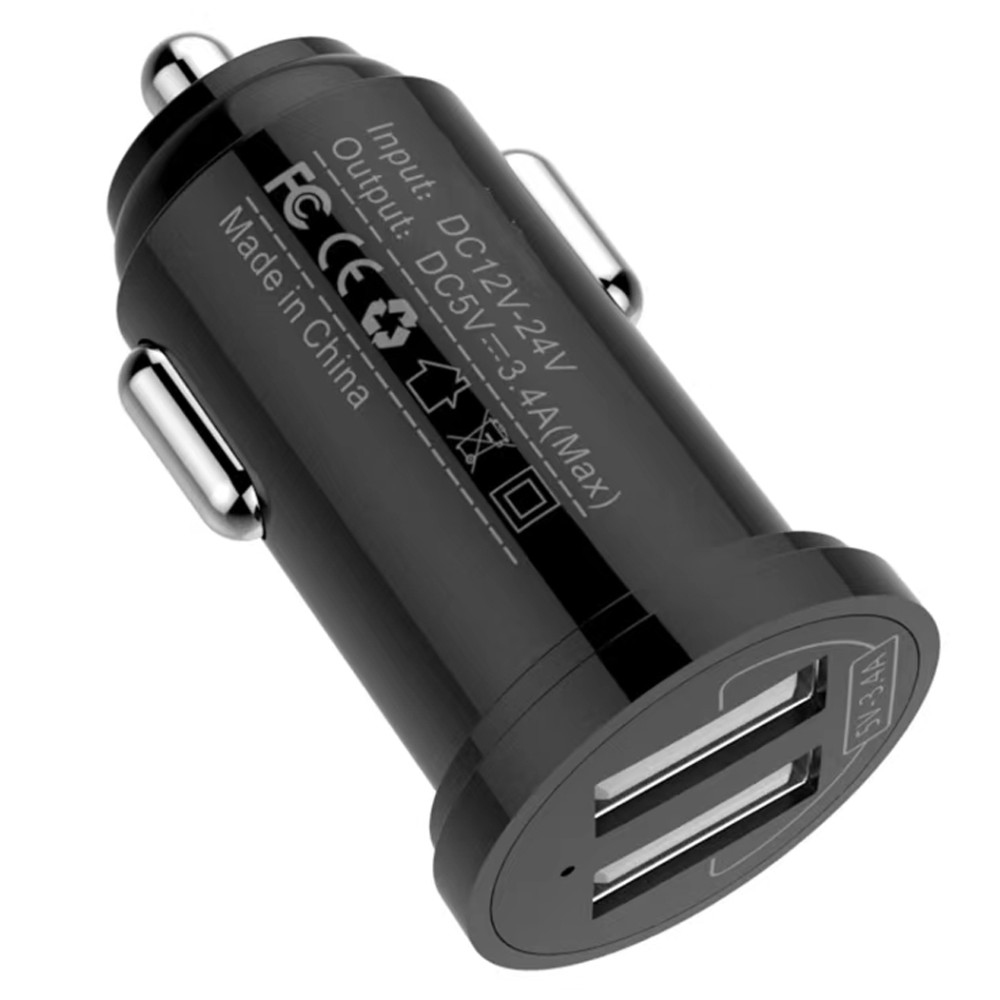 Techly IUSB2-CAR5-A48 cargador de dispositivo mvil Universal Negro Encendedor de cigarrillos Auto