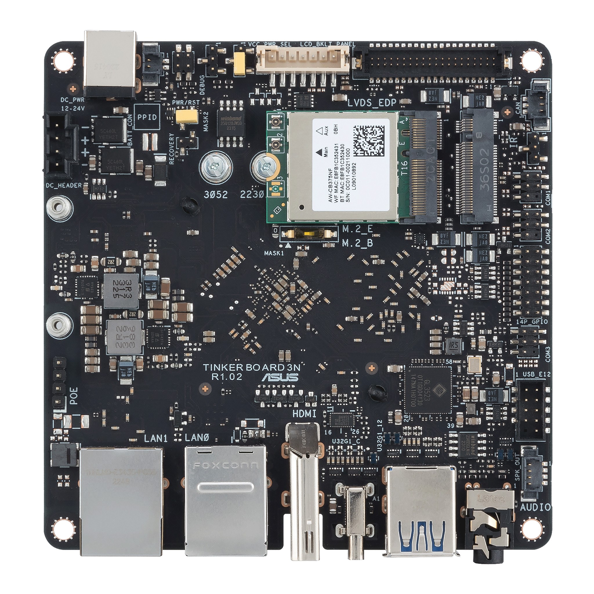 ASUS Tinker Board 3N PLUS development board Rockchip RK3568