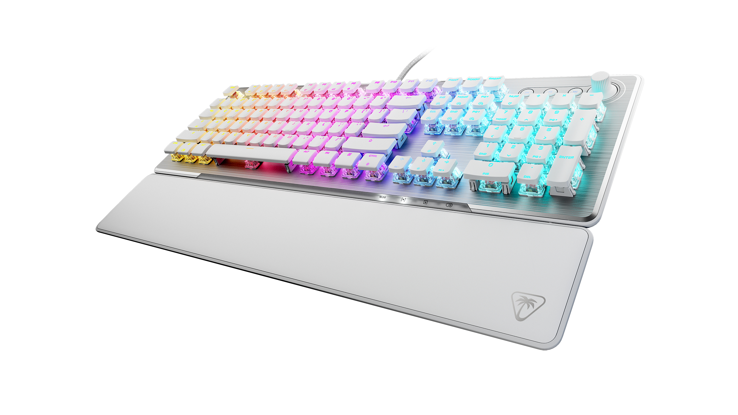 Turtle Beach Vulcan II Linear Gaming-Tastatur Wei� - Tastatur