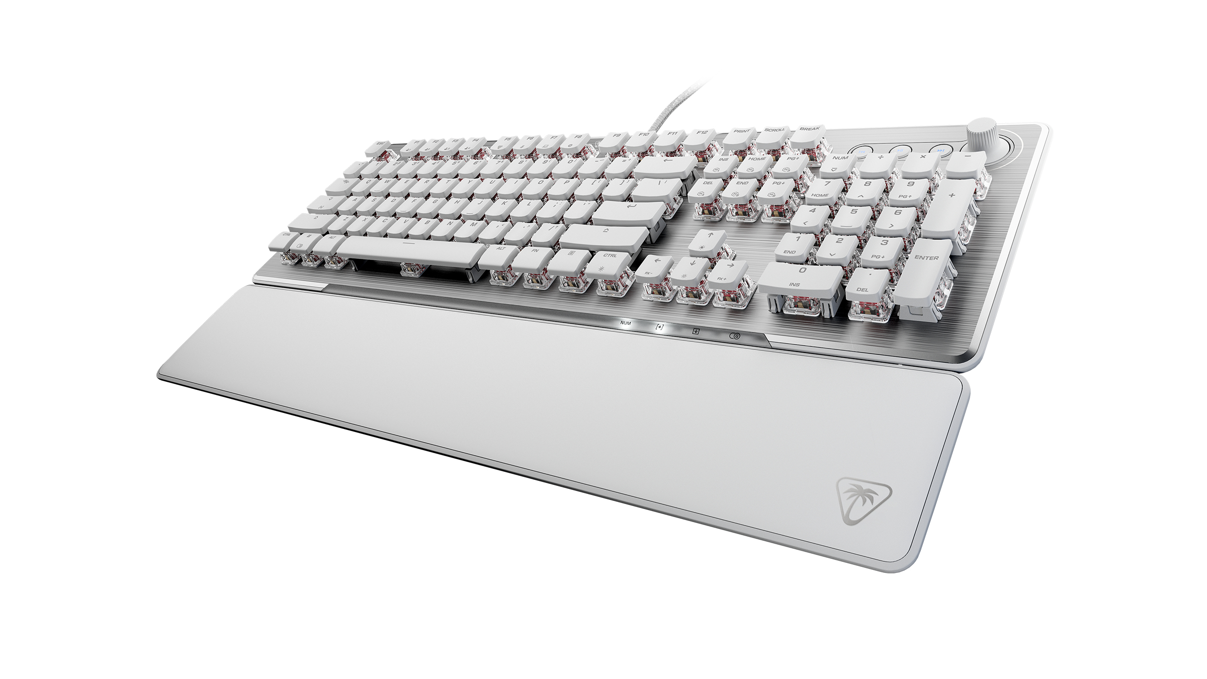Turtle Beach Vulcan II Linear Gaming-Tastatur Wei� - Tastatur