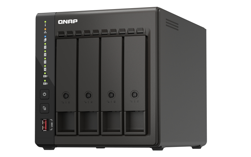 QNAP TS-453E-8G NAS Torre Ethernet Negro J6412