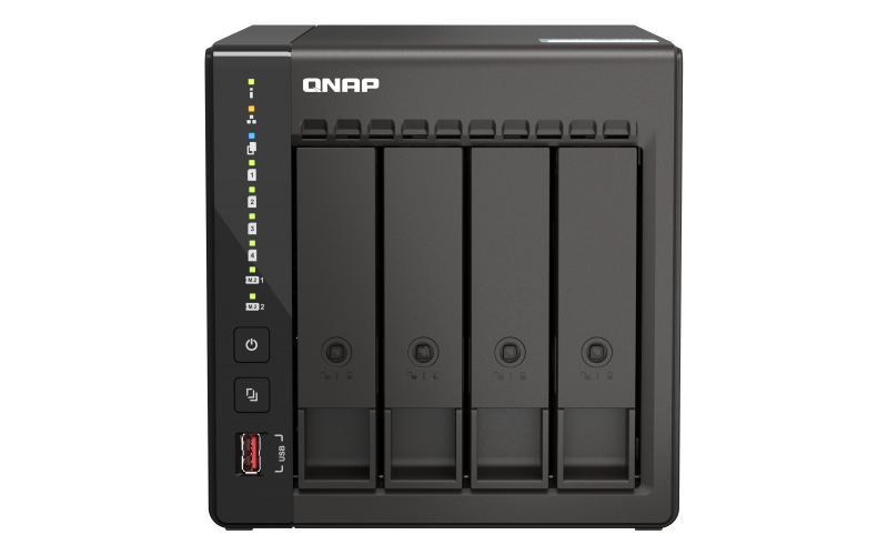 QNAP TS-453E-8G NAS Torre Ethernet Negro J6412