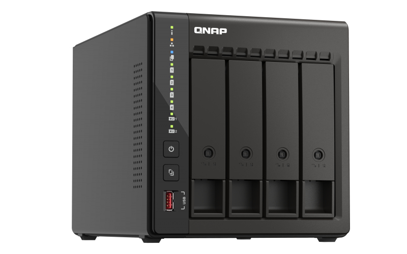QNAP TS-453E-8G NAS Torre Ethernet Negro J6412