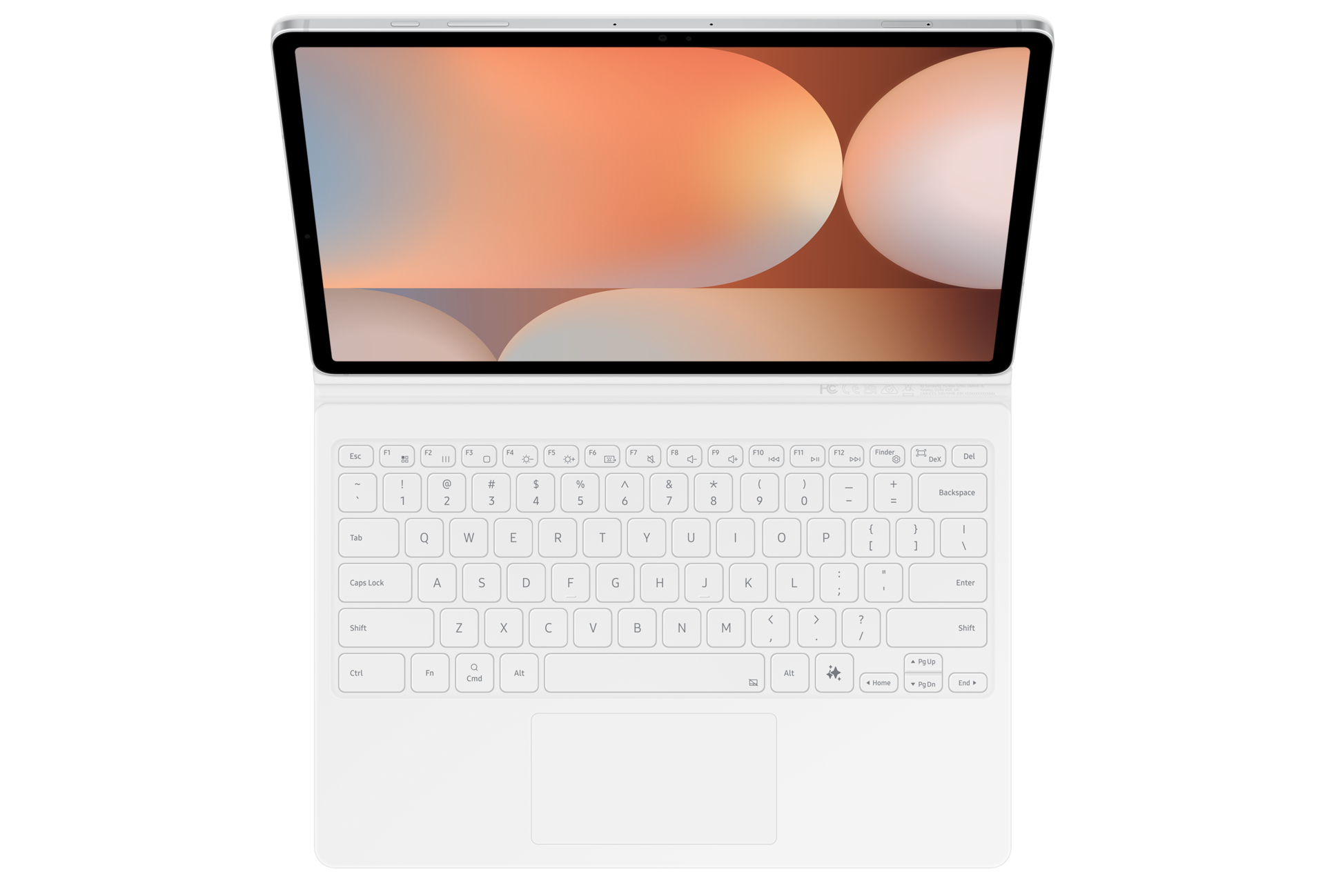 Samsung EF-DX825 31,5 cm (12.4) Folio porte carte Blanc