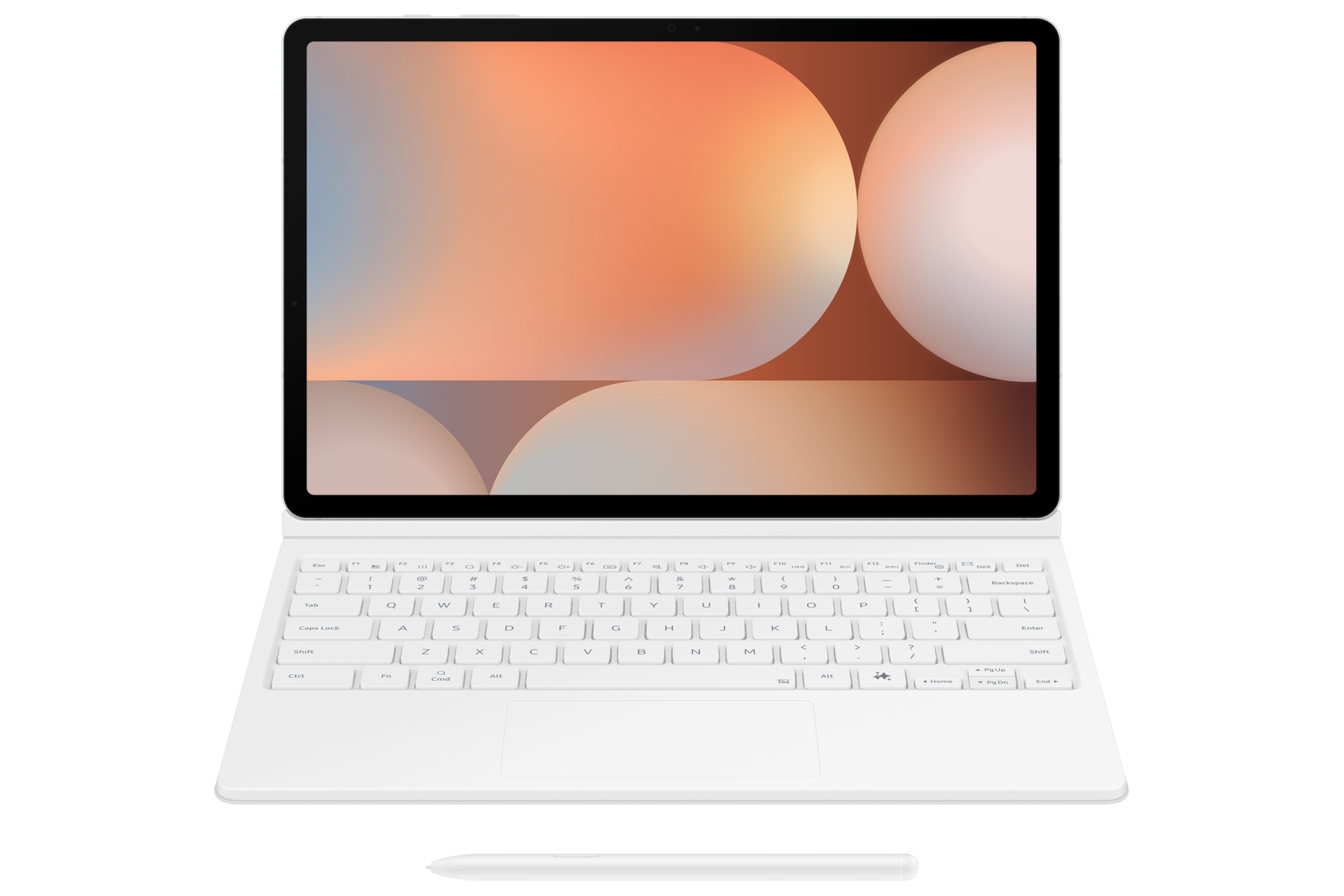 Samsung EF-DX825 31,5 cm (12.4) Folio porte carte Blanc