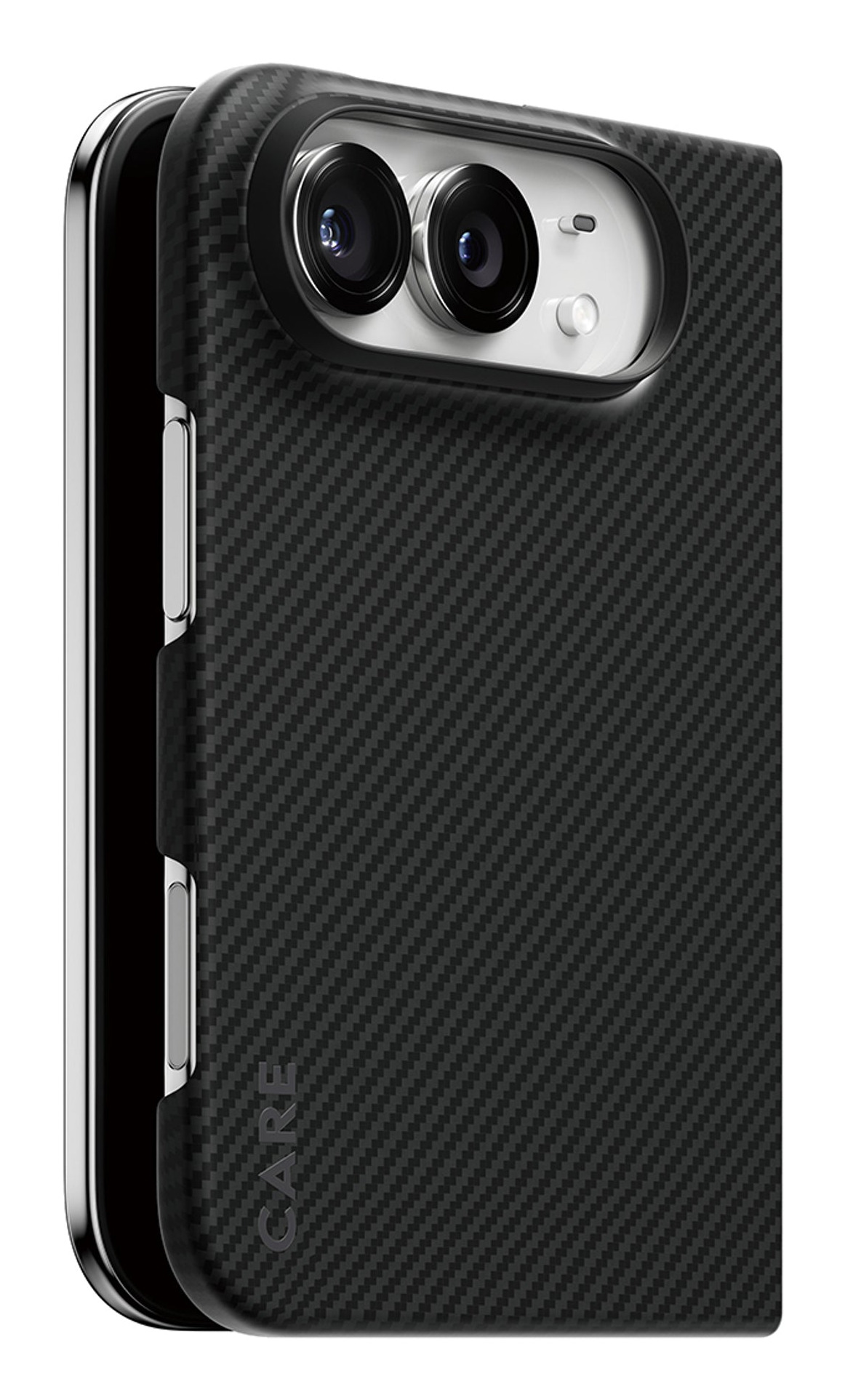 PanzerGlass CARE Discovery Case Black & Grey w. MagSafe iPhone Duo