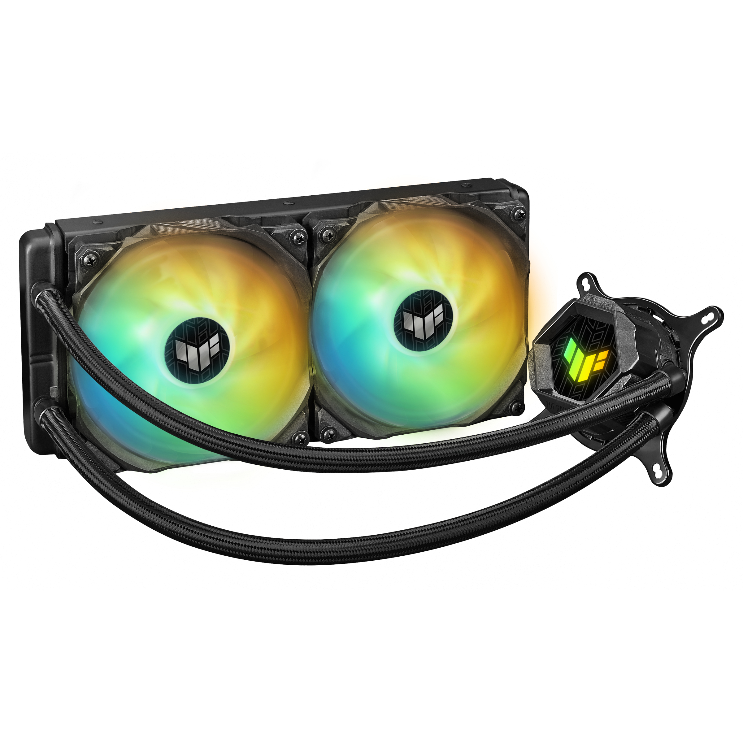 ASUS TUF-GAMING-LC-240-ARGB Processeur Refroidisseur de liquide tout-en-un 12 cm Noir 1 pice(s)