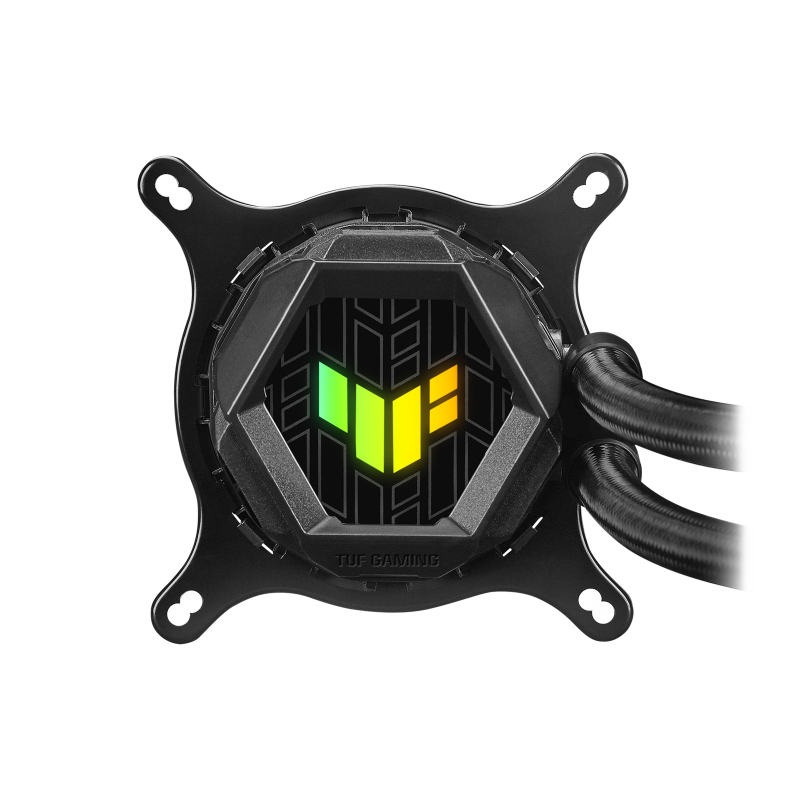 ASUS TUF-GAMING-LC-240-ARGB Processeur Refroidisseur de liquide tout-en-un 12 cm Noir 1 pice(s)