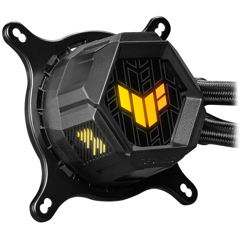 ASUS TUF-GAMING-LC-240-ARGB Processeur Refroidisseur de liquide tout-en-un 12 cm Noir 1 pice(s)