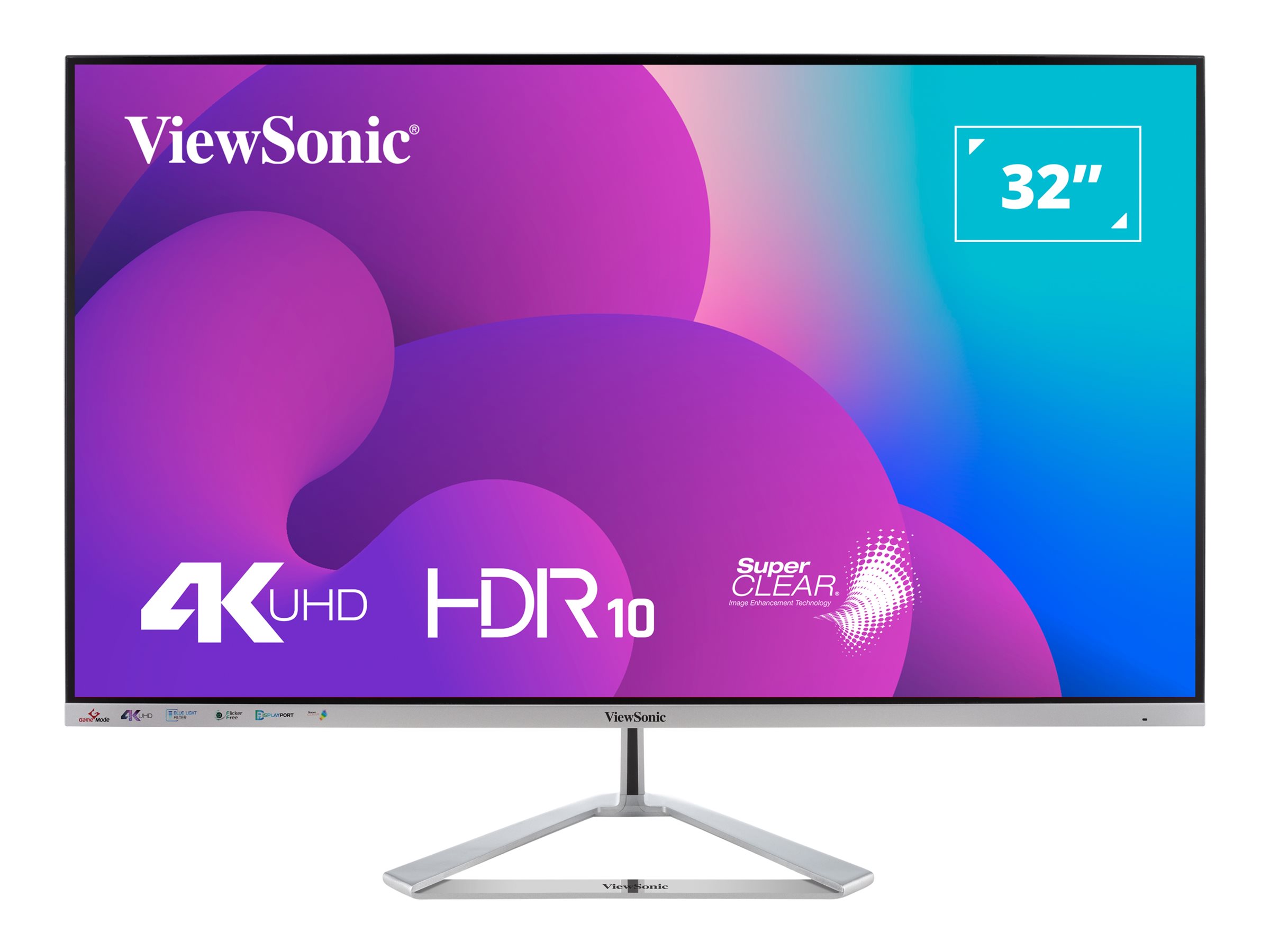 ViewSonic VX3276-4K-MHD-2 - LED-Monitor - 81.3 cm (32)