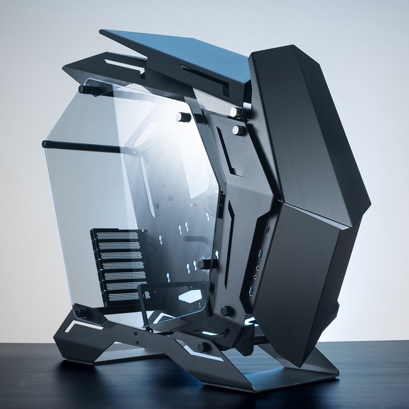 Jonsbo MOD3 Big-Tower Showcase Tempered Glass - schwarz