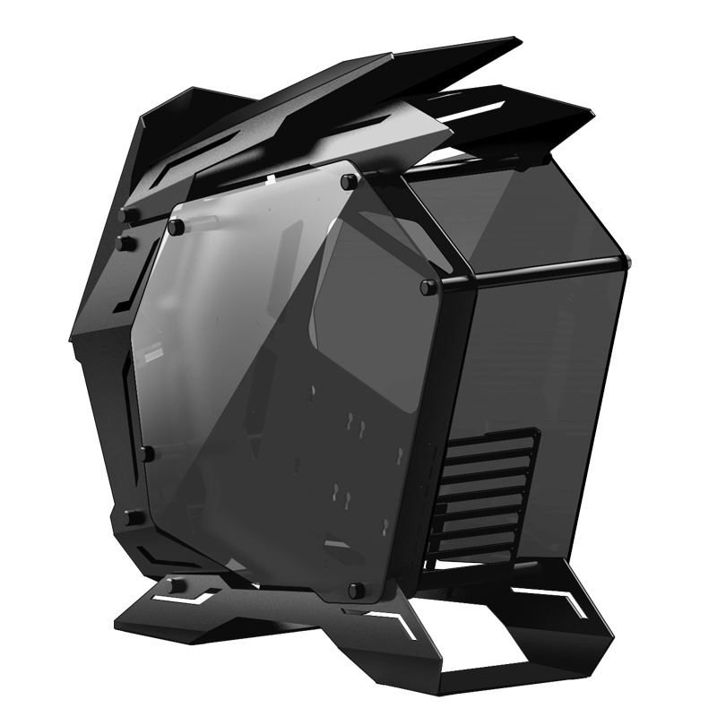 Jonsbo MOD3 Big-Tower Showcase Tempered Glass - schwarz