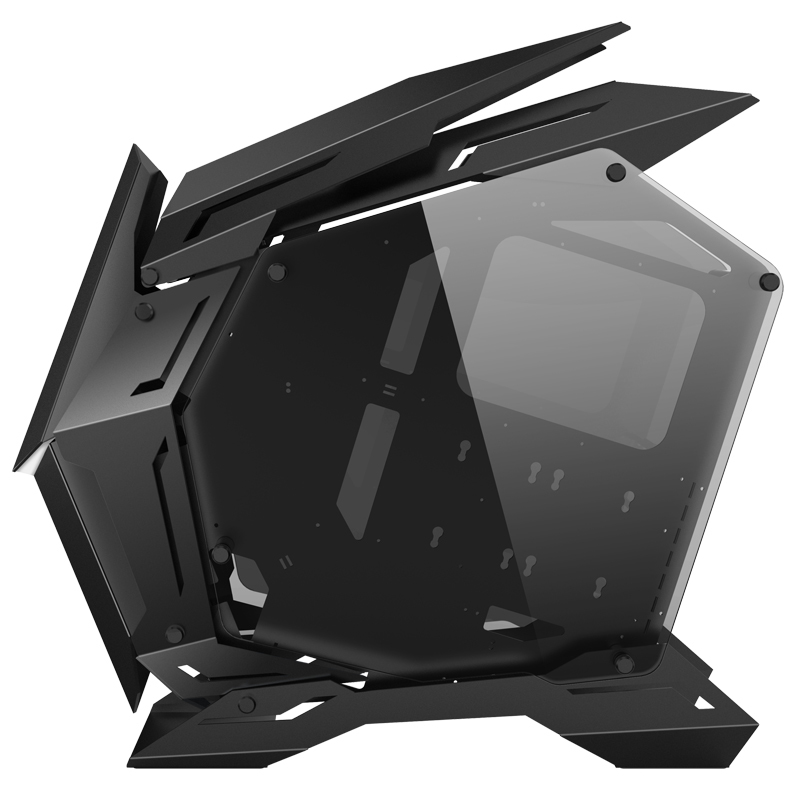 Jonsbo MOD3 Big-Tower Showcase Tempered Glass - schwarz
