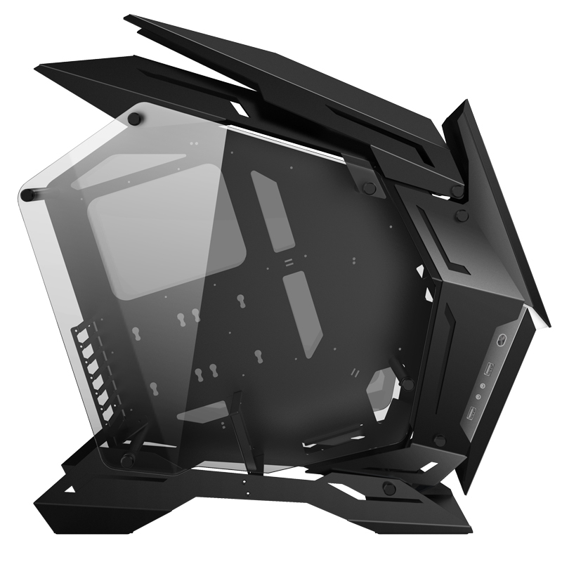 Jonsbo MOD3 Big-Tower Showcase Tempered Glass - schwarz