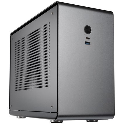 Kolink Rocket V2 - Mini Tower - PC - Grau - Micro-ITX - Aluminium - 9,2 cm