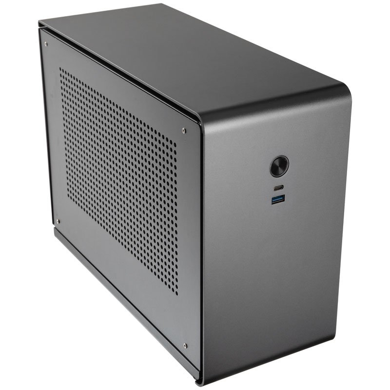 Kolink Rocket V2 - Mini Tower - PC - Grau - Micro-ITX - Aluminium - 9,2 cm