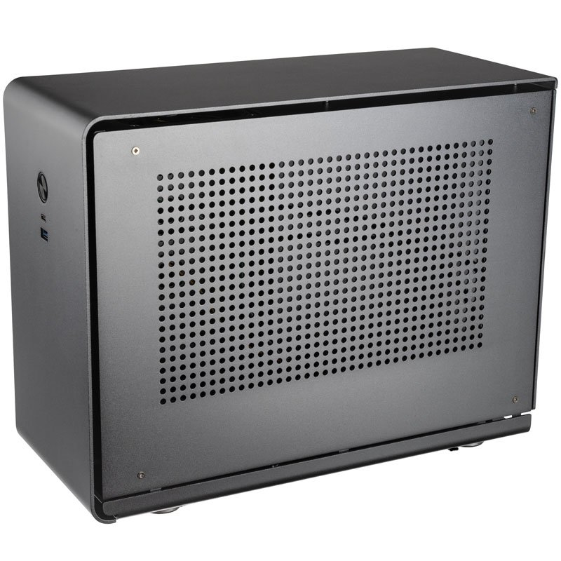 Kolink Rocket V2 - Mini Tower - PC - Grau - Micro-ITX - Aluminium - 9,2 cm