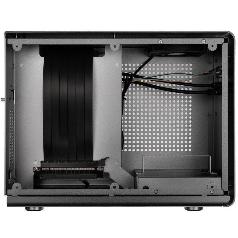 Kolink Rocket V2 - Mini Tower - PC - Grau - Micro-ITX - Aluminium - 9,2 cm