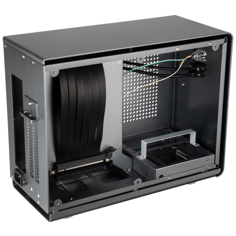 Kolink Rocket V2 - Mini Tower - PC - Grau - Micro-ITX - Aluminium - 9,2 cm
