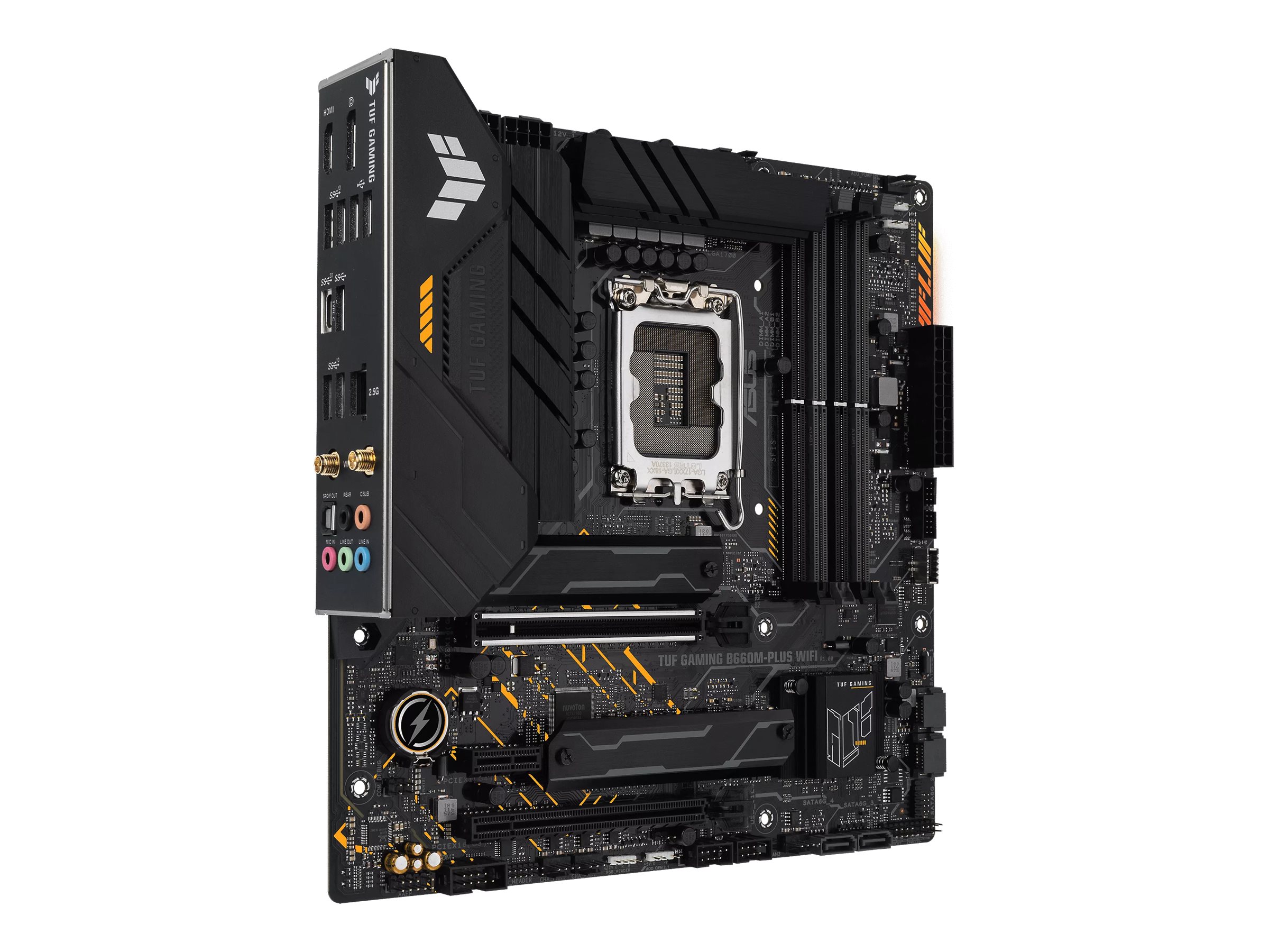 ASUS TUF GAMING B660M-PLUS WIFI Intel B660 LGA 1700 micro ATX
