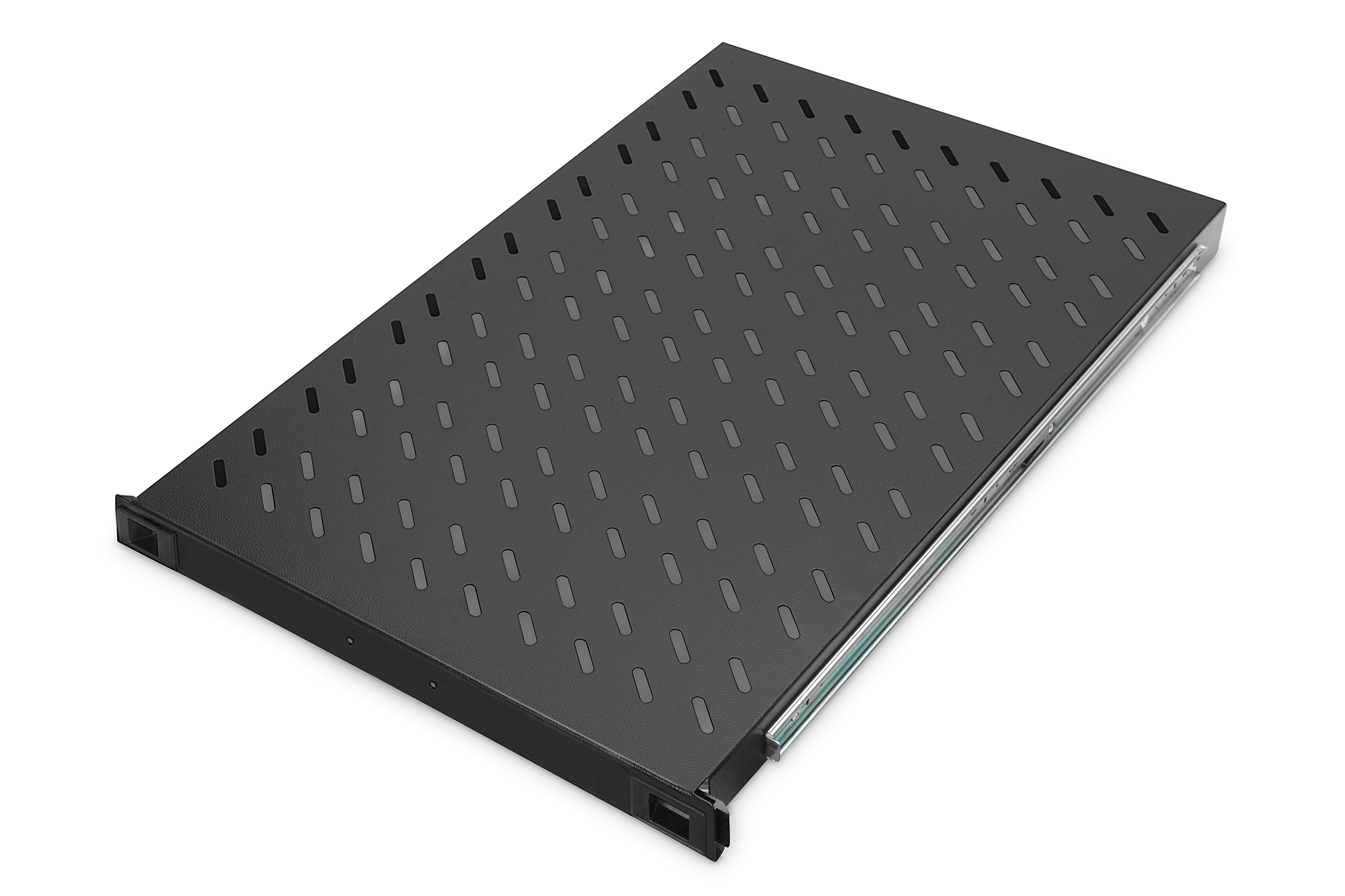 DIGITUS Ausziehbarer Fachboden f�r 483 mm (19)-Schr�nke