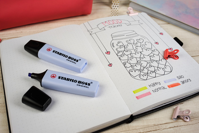 STABILO Boss Original Pastel marqueur 1 pi�ce(s) Pointe biseaut�e Rose