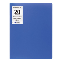 Pagna Office Sichtbuch DIN A4 20 Hllen blau