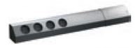 Bachmann CASIA - 2 m - Indoor - Aluminium - Schwarz - 4 AC-Ausgnge - 69 mm