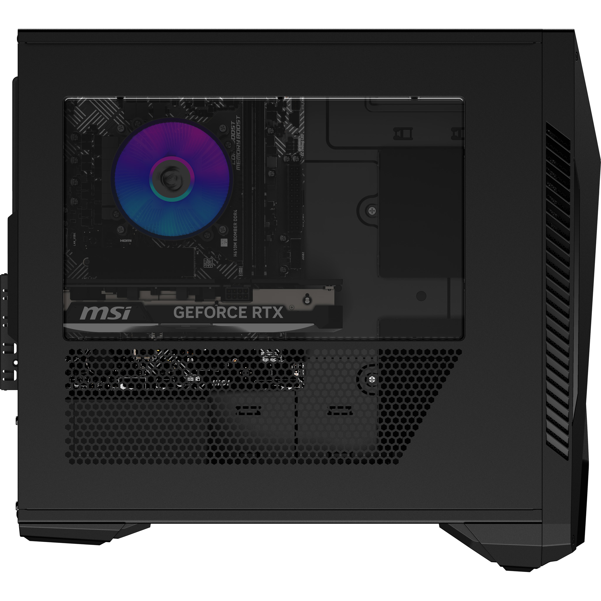 MSI MAG Infinite S3 14NVN7-2816DE Intel� Core i7 i7-14700F 32 GB DDR5-SDRAM 1 TB SSD NVIDIA GeForce RTX 5060 Ti Windows 11 Home Desktop PC Black