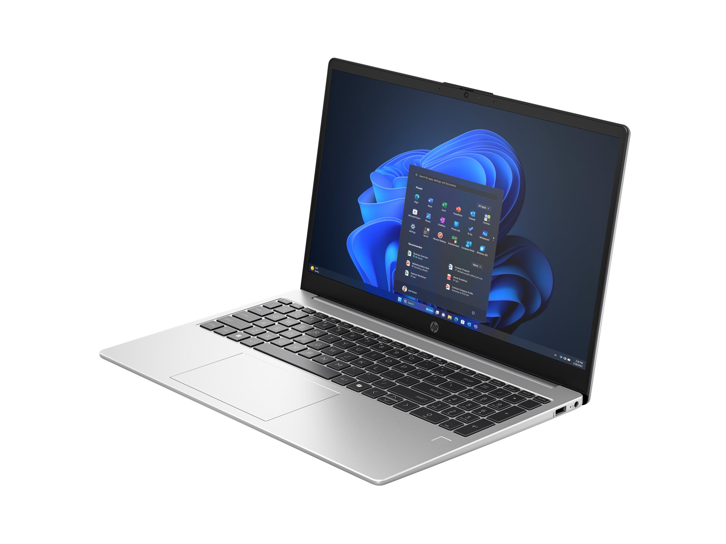 HP 255R G10 Notebook - AMD Ryzen 5 7535U / 2.9 GHz - Win 11 Pro - Radeon 660M - 16 GB RAM - 512 GB SSD NVMe - 39.6 cm (15.6)