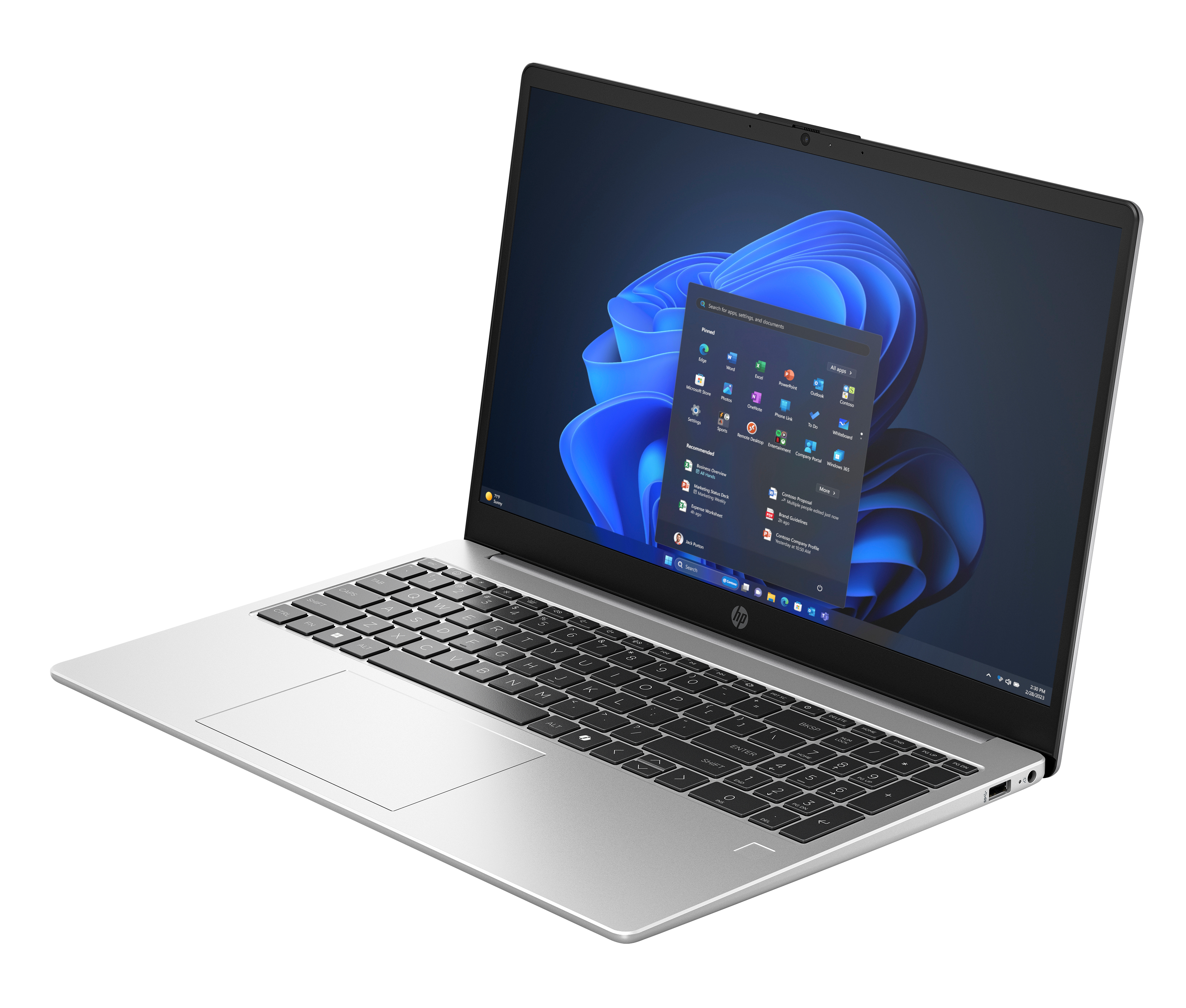 HP 255R G10 Notebook - AMD Ryzen 5 7535U / 2.9 GHz - Win 11 Pro - Radeon 660M - 16 GB RAM - 512 GB SSD NVMe - 39.6 cm (15.6)