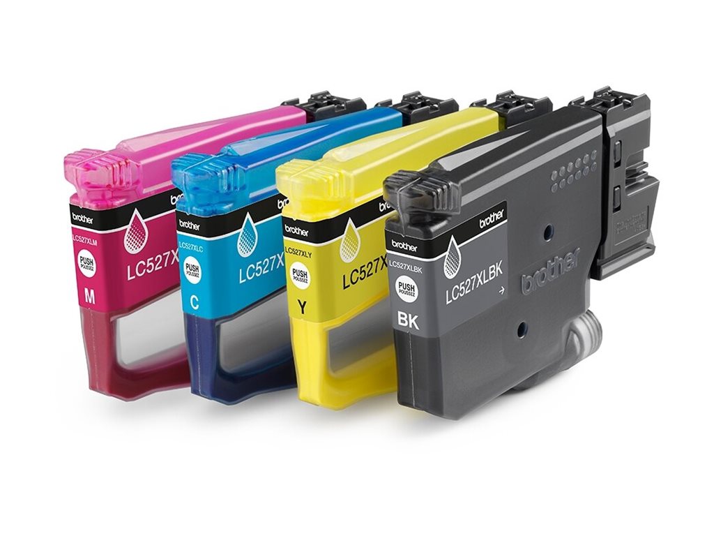 Brother LC527XLVAL cartuccia dinchiostro 4 pz Originale Resa elevata (XL) Nero, Ciano, Magenta, Giallo