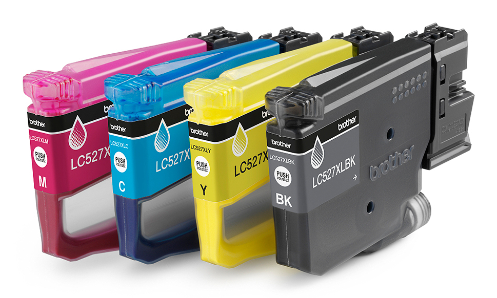 Brother LC527XLVAL cartuccia dinchiostro 4 pz Originale Resa elevata (XL) Nero, Ciano, Magenta, Giallo