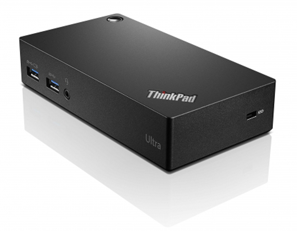 Lenovo 40A80045IT laptop dock/port replicator Wired USB 3.2 Gen 1 (3.1 Gen 1) Type-A Black