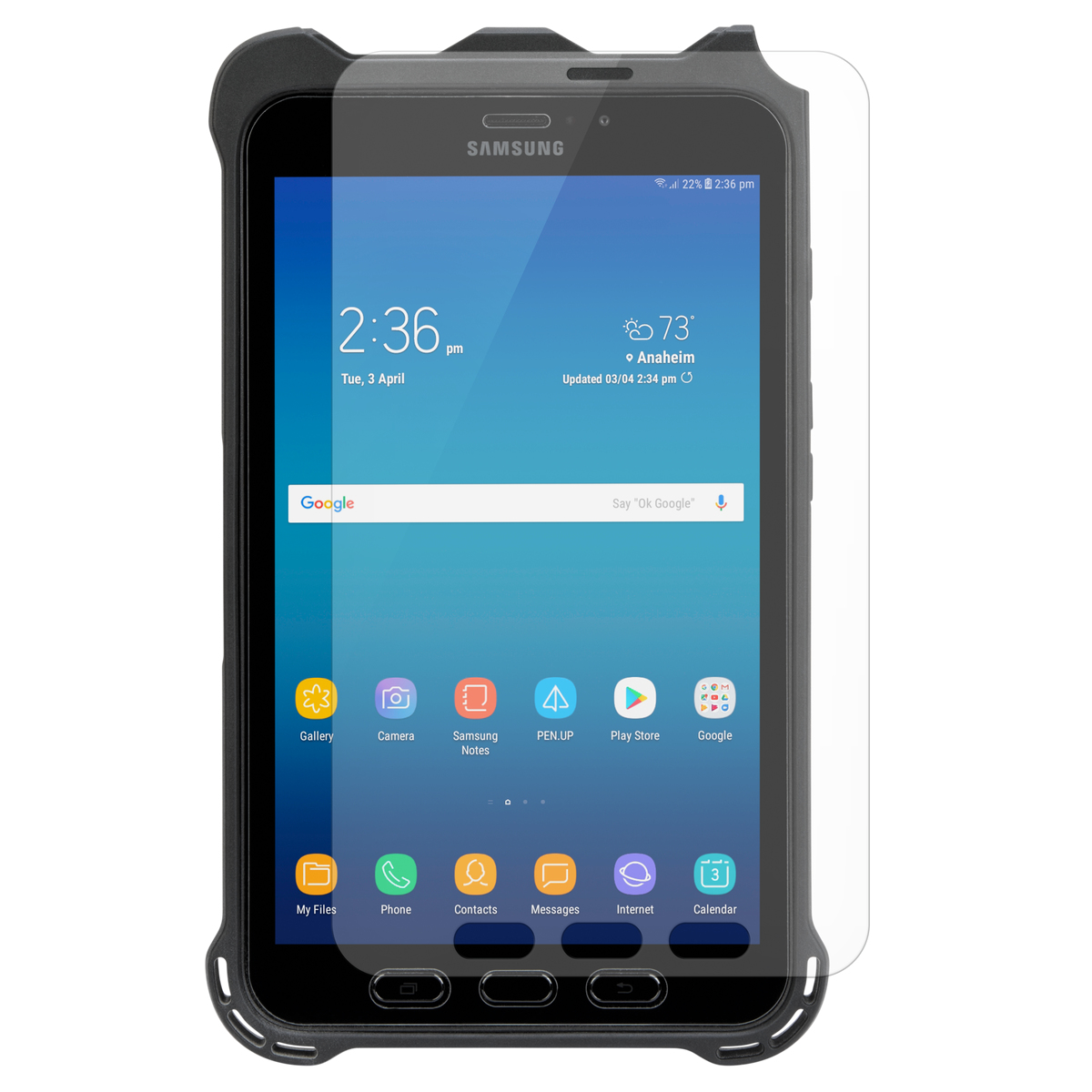 Targus Bildschirmschutz fr Tablet - Glas - kristallklar