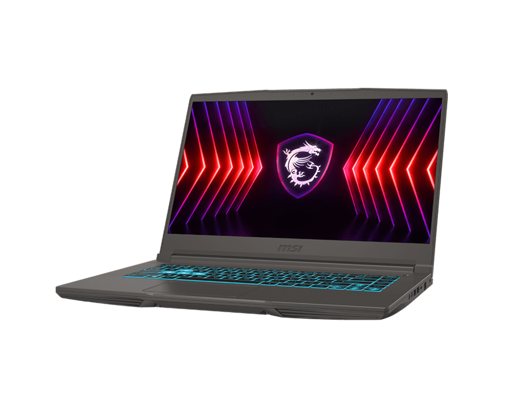 MSI Thin 15 B13VF-2894XDE Intel� Core i7 i7-13620H Ordinateur portable 39,6 cm (15.6) Full HD 16 Go DDR4-SDRAM 1 To SSD NVIDIA GeForce RTX 4060 Wi-Fi 6E (802.11ax) DOS gratuit Gris