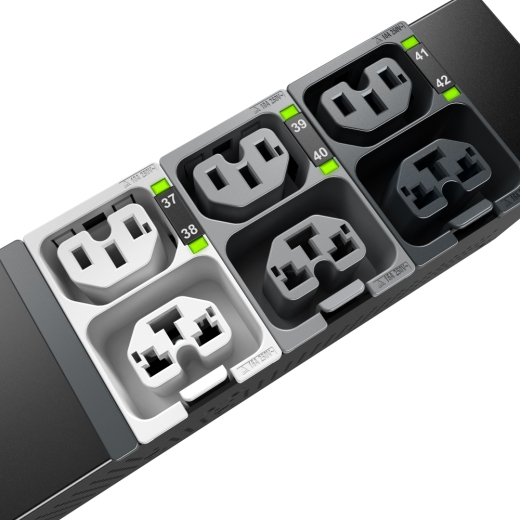 APC NetShelter Rack PDU Advanced unidad de distribucin de energa (PDU) 40 salidas AC 0U Negro