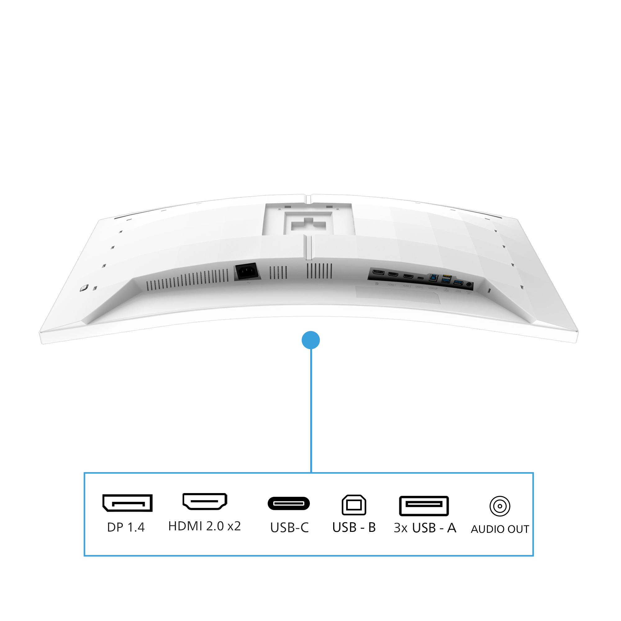 Philips 34IN 21:9 FAST VA 200HZ 3440X14 40 HAS 130MM HDMI X 2X 2.0 DP X computer monitor 86.4 cm (34) 3440 x 1440 pixels White