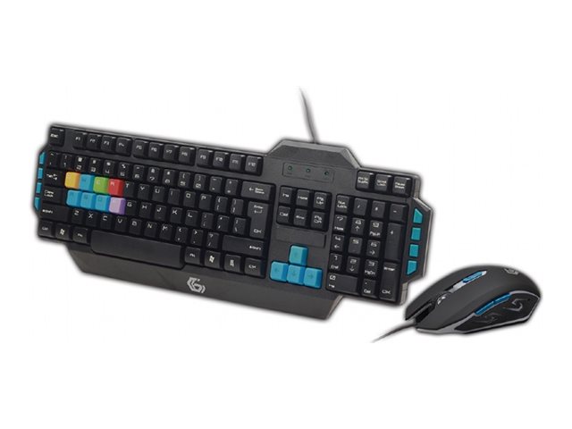 Gembird KBS-UMG-01 - Tastatur-und-Maus-Set - Gaming