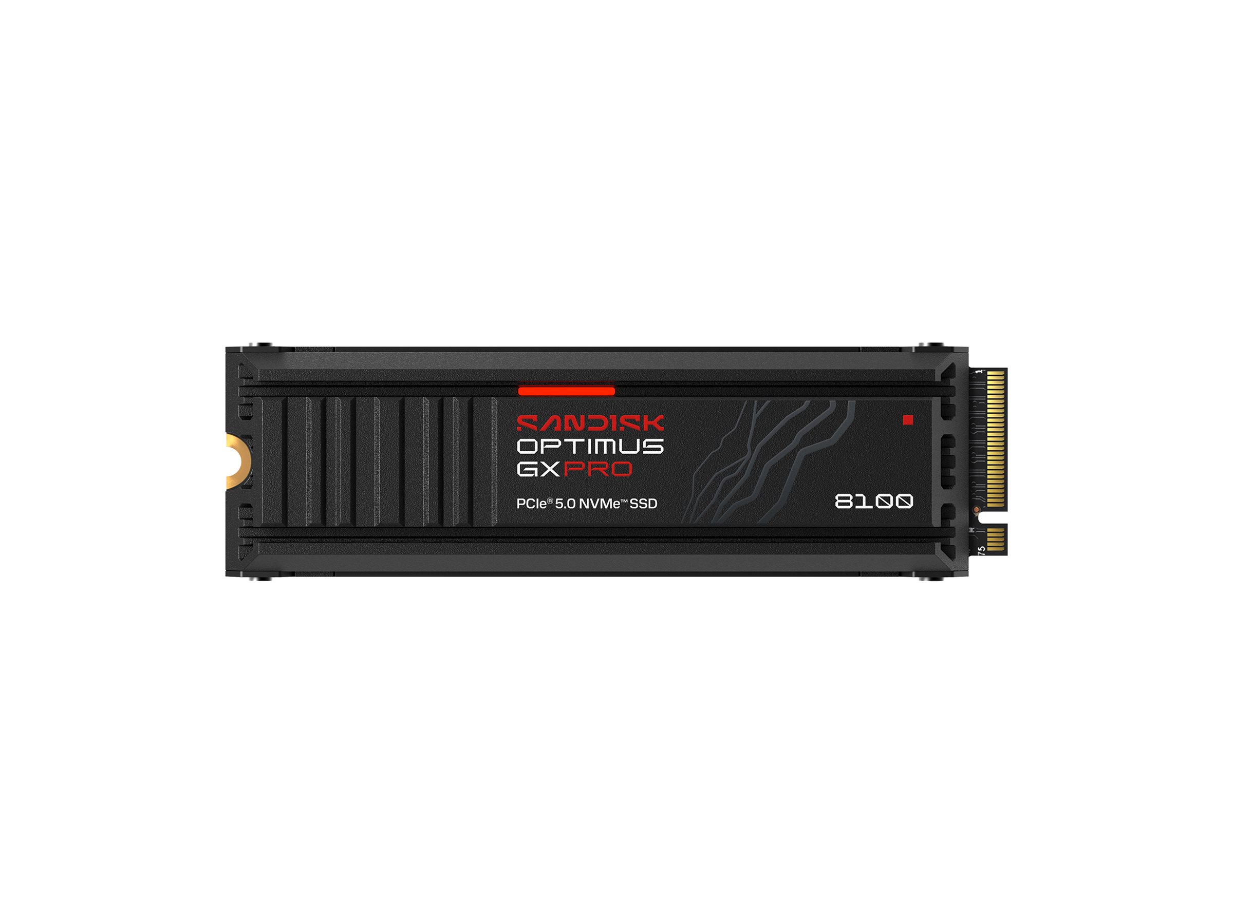 SanDisk Optimus GX PRO 8100 - SSD - verschl�sselt - 2 TB - intern - M.2 2280 S3-M (M.2 2280 S3-M)