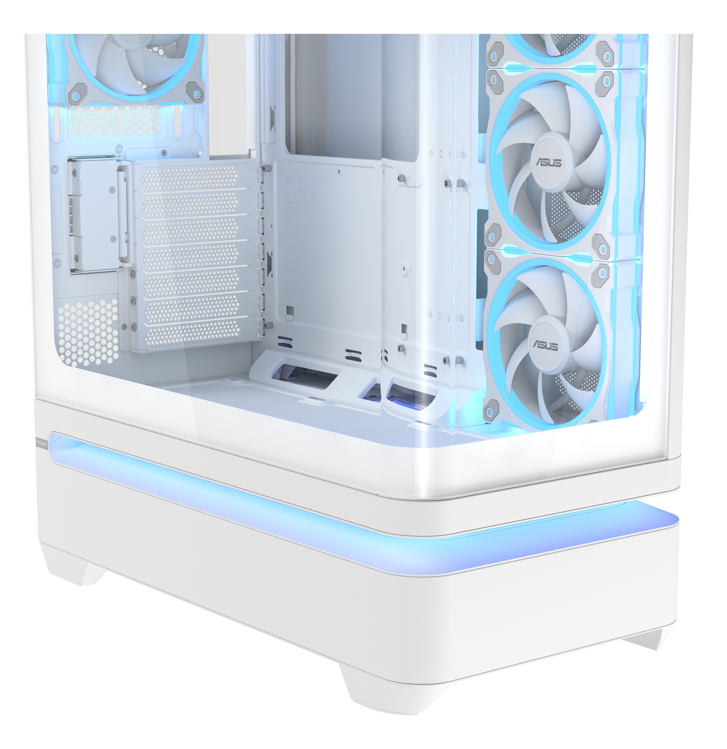 ASUS PRIME AP304 TG ARGB WHITE Blanc