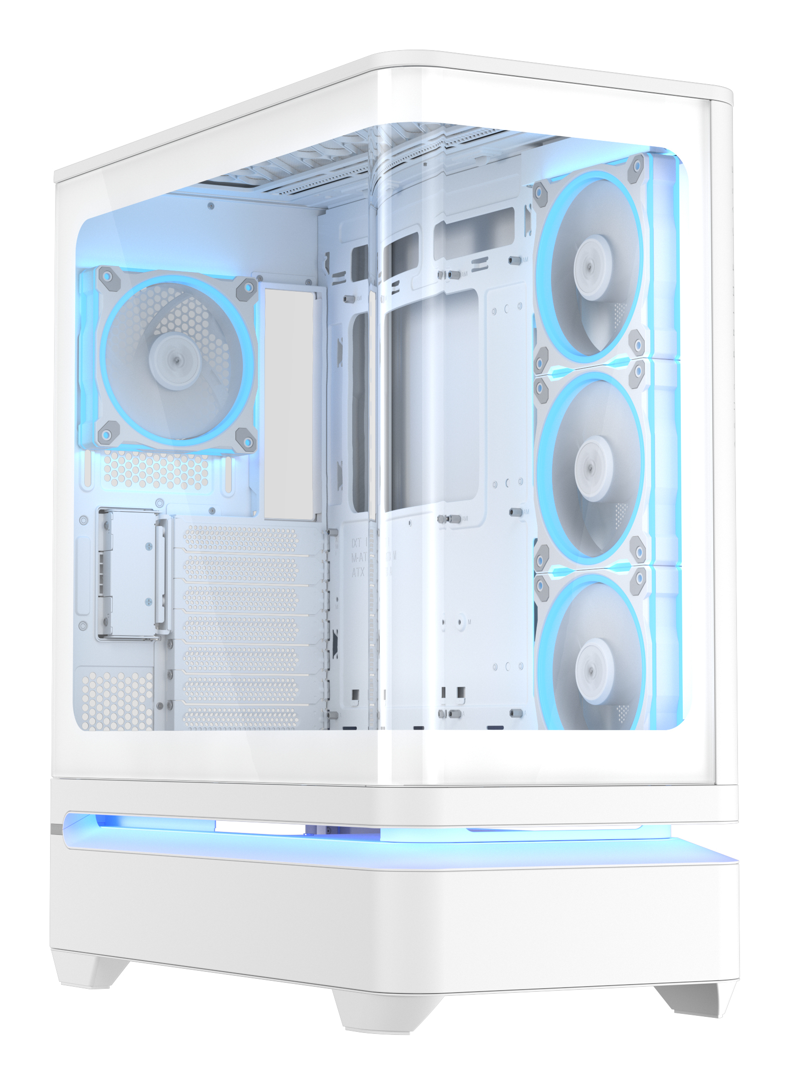 ASUS PRIME AP304 TG ARGB WHITE Blanc