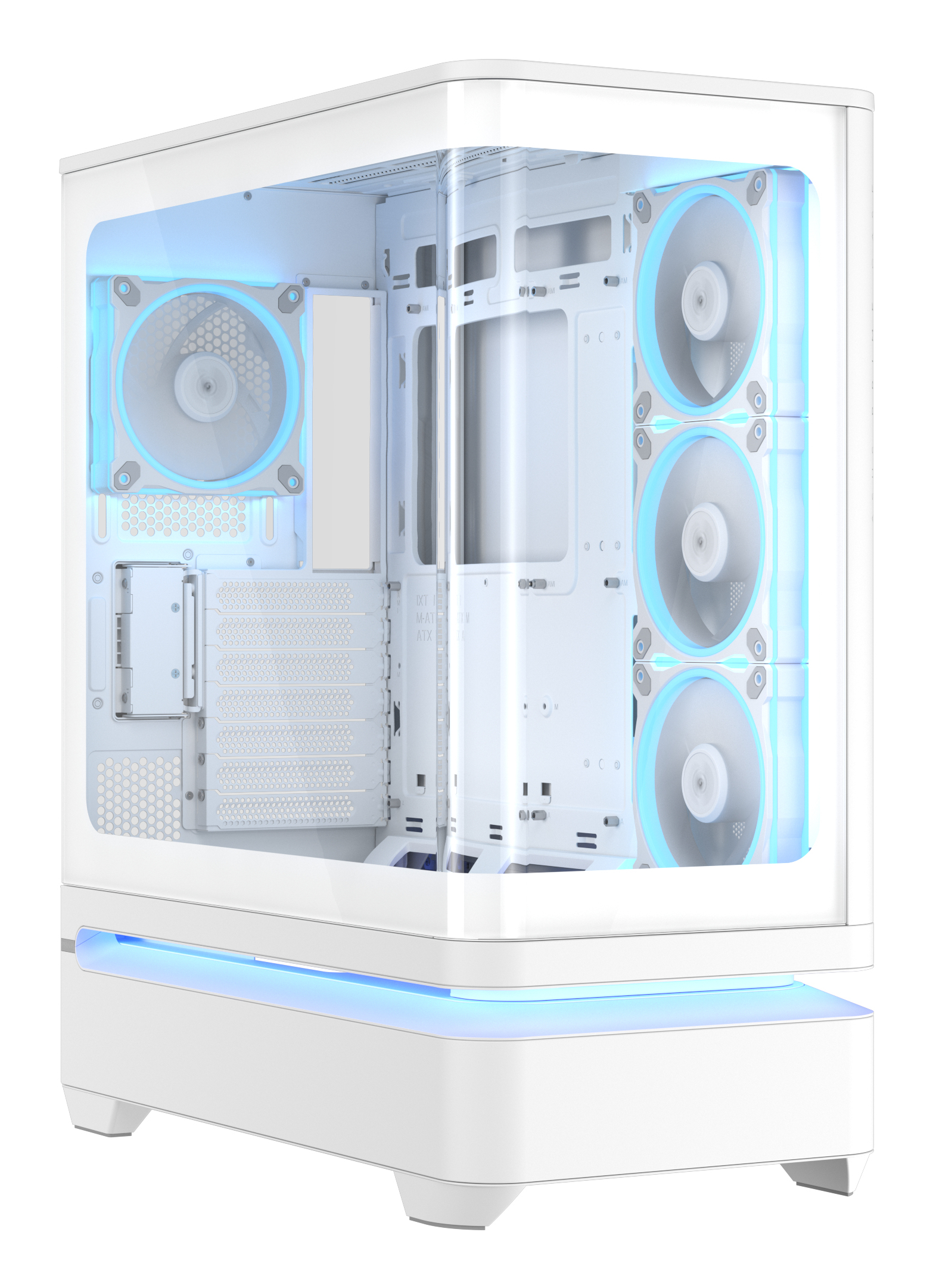 ASUS PRIME AP304 TG ARGB WHITE Blanc