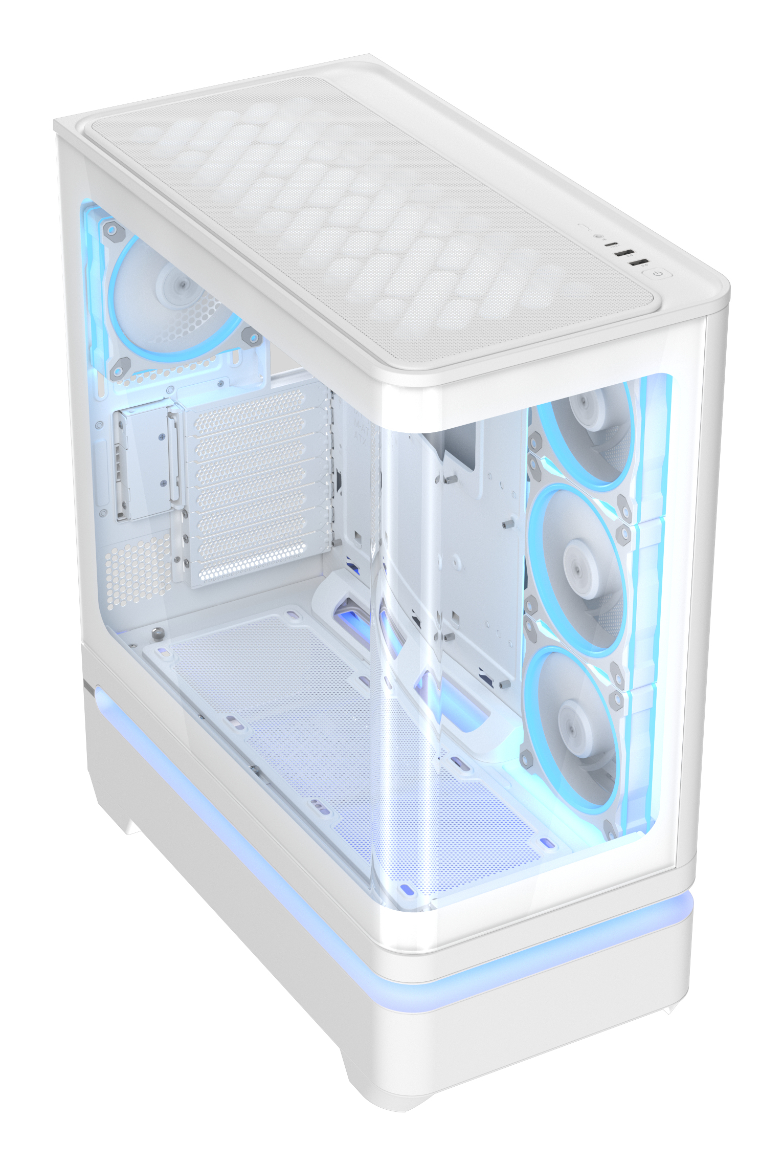 ASUS PRIME AP304 TG ARGB WHITE Blanc