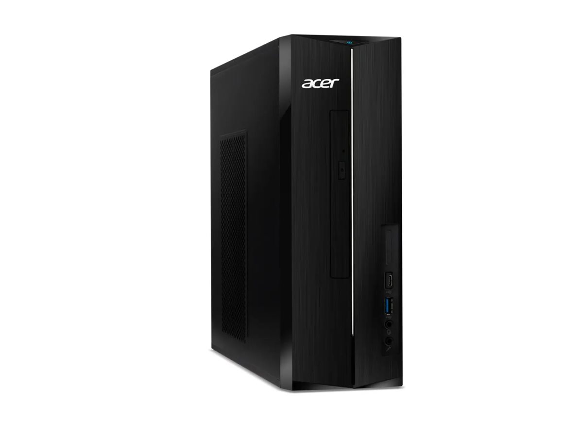 Acer Aspire XC-1785 - Compact Tower - Core i3 i3-14100 / 3.5 GHz - RAM 16 GB - SSD 1.024 TB - UHD Graphics 730 - Wi-Fi 6E, Bluetooth, 1GbE - WLAN: 802.11a/b/g/n/ac/ax (Wi-Fi 6E)