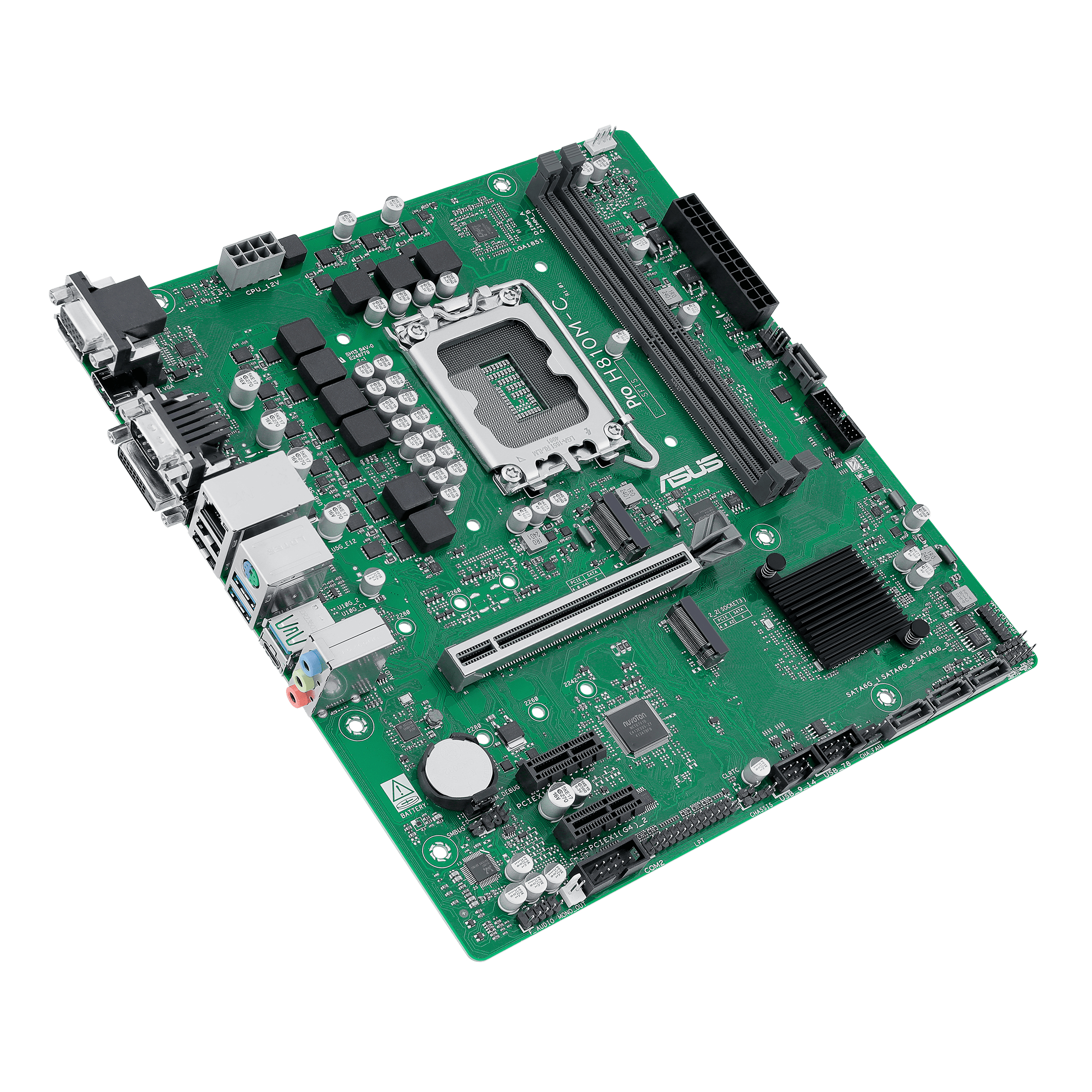 ASUS PRO H810M-C-CSM Intel H810 LGA 1851 (Socket V1) micro ATX